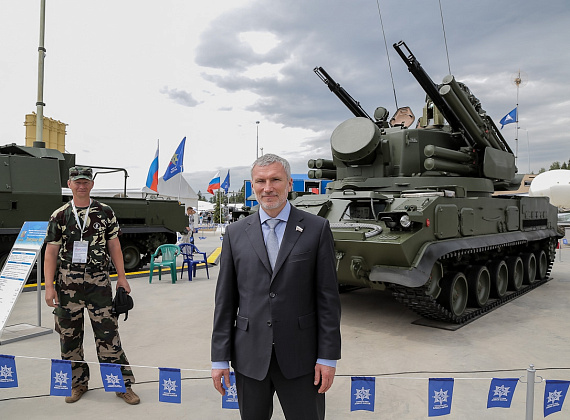 Алексей Журавлёв - на Международном военно-техническом форуме "Армия-2015", 19.06.2015