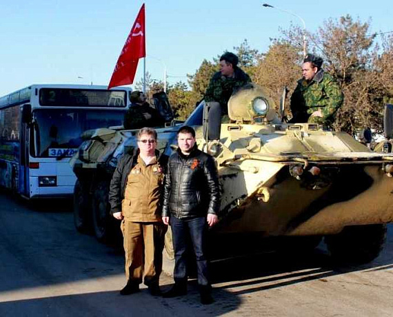 Патриоты Новочеркасска  участвовали в автопробеге в честь 72-й годовщины освобождения города