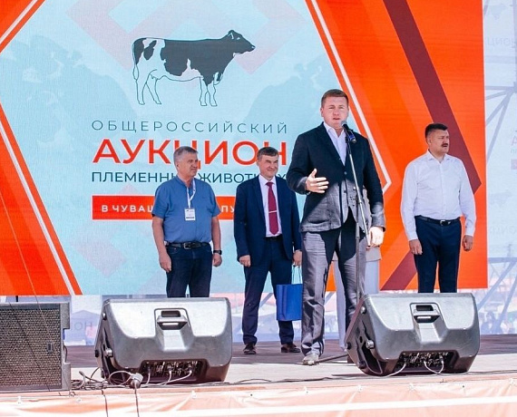 Владимир Михайлов: Мероприятия, подобные аукциону племенных животных, способствуют продовольственной безопасности страны