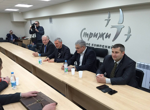 Визит Алексея Журавлёва в Новосибирскую область, 21.12.2015