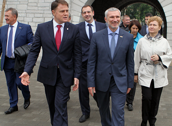 Визит Алексея Журавлева в Тулу, 02.09.2014