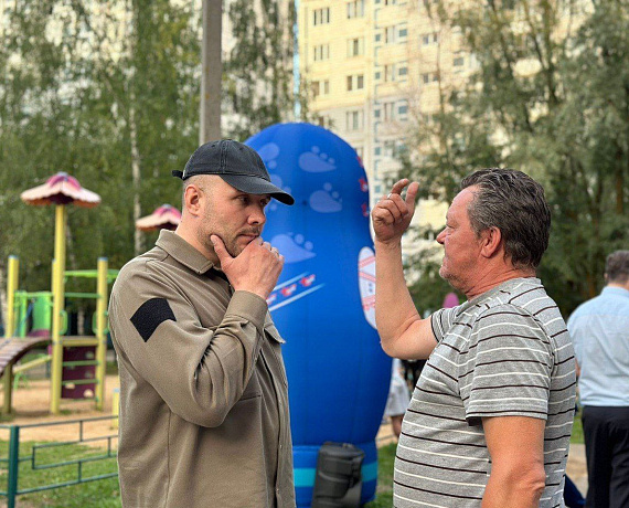 Однопартийцы приехали поддержать подмосковных кандидатов в депутаты