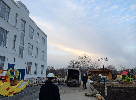 Алексей Журавлёв осмотрел стройплощадки соцобъектов в ПМР, 02.12.2014