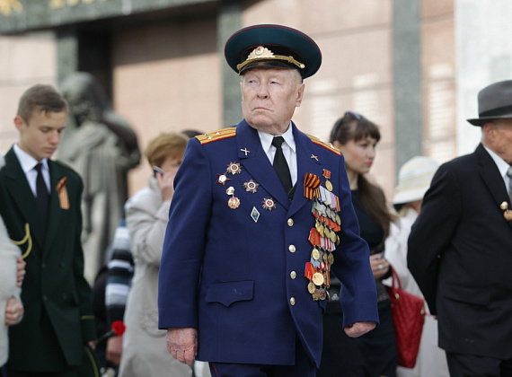 Визит российской делегации во главе с Рогозиным в ПМР, 9 мая 2014 г.
