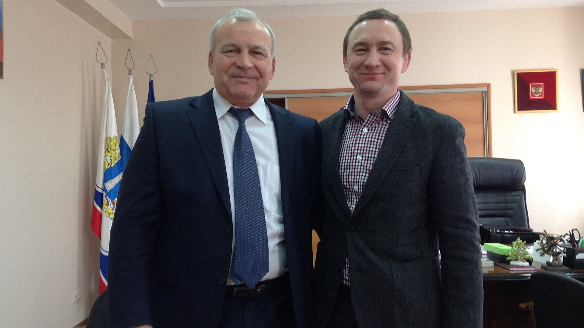 Лидер ульяновских социал-патриотов посетил Димитровград