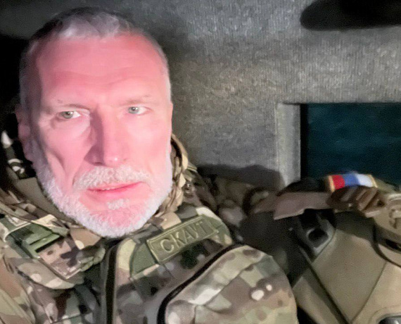 Алексей Журавлев встретил Новый год на передовой