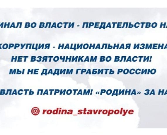 В Ставрополье на активиста "РОДИНЫ" напали после раздачи листовок против коррупции