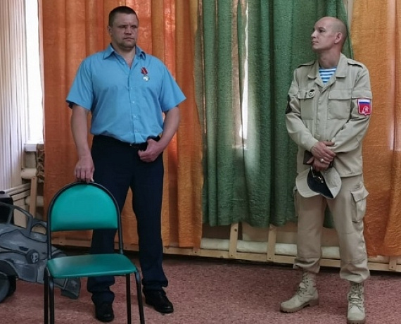 ЯРОСЛАВСКАЯ "РОДИНА" ДАЕТ УРОК МУЖЕСТВА МОЛОДОМУ ПОКОЛЕНИЮ
