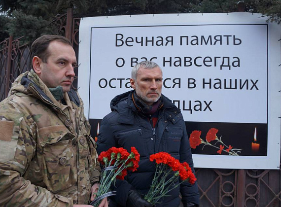 Визит Алексея Журавлева в Донецк, 29.01.2015
