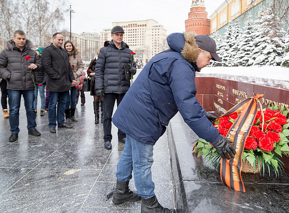 Партия "РОДИНА" почтила память погибших за Воронеж, 25.01.2015