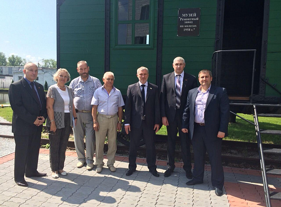 Визит Алексея Журавлёва в Рязанскую область, 23.06.2015