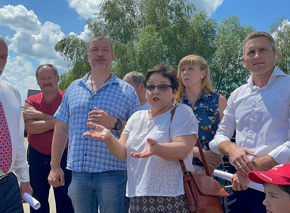 Рабочий визит Алексея Журавлева в Курскую область, 15.06.2021