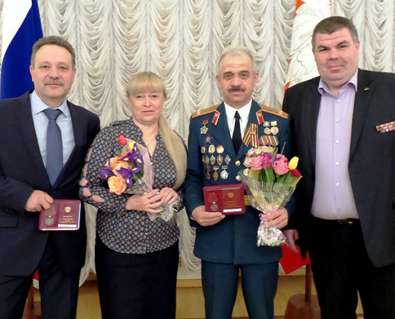 Фёдор Юрин награжден медалью ордена "За заслуги перед Отечеством" II степени