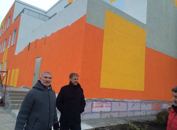 Алексей Журавлёв осмотрел стройплощадки соцобъектов в ПМР, 02.12.2014