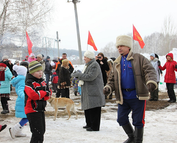 Самарская "РОДИНА" организовала большие масленичные гулянья
