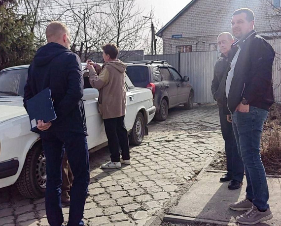 Депутат Тамбовской гордумы от "РОДИНЫ" Дмитрий Борисов вместе с представителями Администрации принял участие в выездном совещании