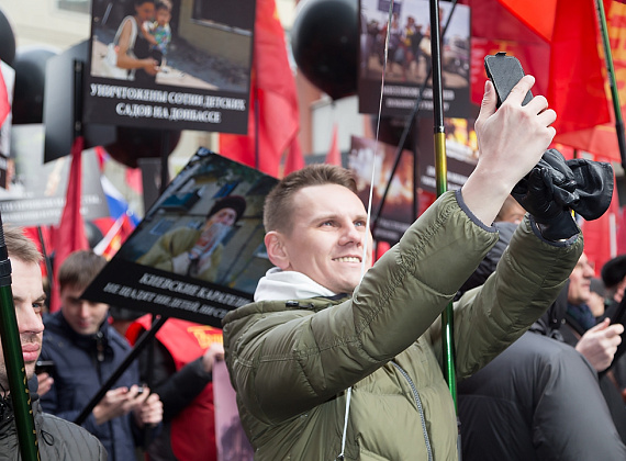 "Год Майдану. Не забудем, не простим", Москва, 21.02.2015 (часть 2)