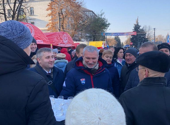 Рабочий визит Алексея Журавлева в ЛНР, 1-2.11.2019 г.