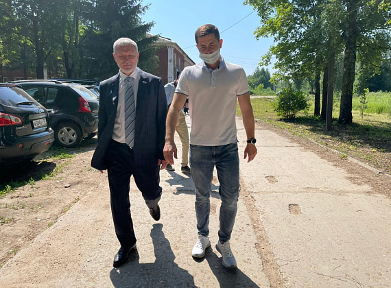 Рабочий визит Алексея Журавлев в Ивановскую область, 28.06.2021