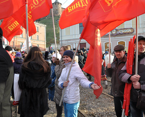 Социал-патриоты отметили День народного единства в Нижнем Новгороде