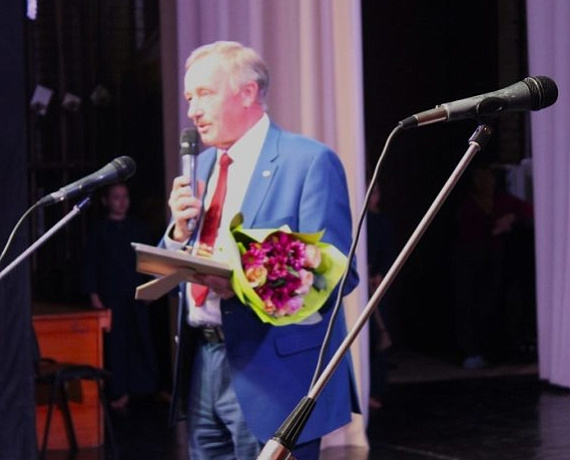 Леонид Рыбин приветствовал ветеранов БАМа
