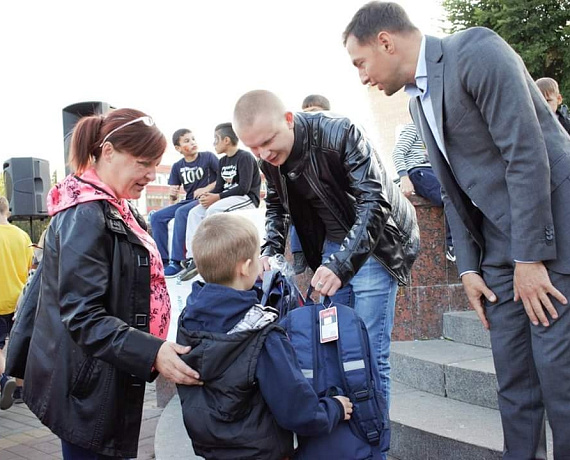 "ТИГРЫ РОДИНЫ" приняли участие в организации детского праздника, посвященного Дню знаний