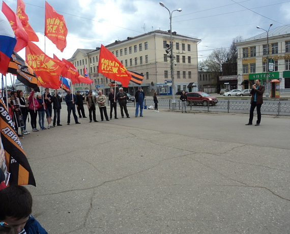 Ивановская "РОДИНА" приняла участие в митинге "Одесская Хатынь"