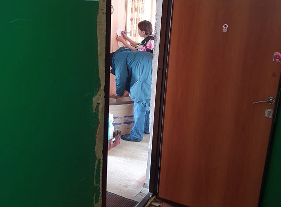 "РОДИНА" провела акцию помощи людям, оказавшимся в сложном положении из-за пандемии коронавируса (13.04.2020)