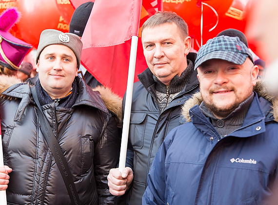 Партия "РОДИНА" - на акции "Мы едины!", 04.11.2014 (2 часть)