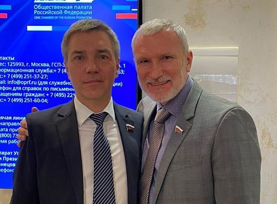 Алексей Журавлев на встрече политических партий в Общественной палате РФ (Москва, 25.03.2020)