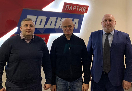 Рылеев и Мусаев встретились с президентом российского Союза каратэ кекусин кайкан