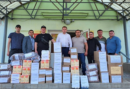 Очередная партия гумпомощи отправилась из Чувашии в Курскую область