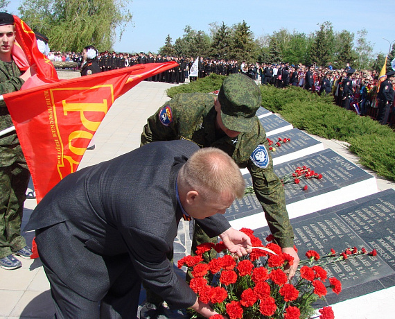 Волжская "РОДИНА" в День Победы поддержала украинских собратьев