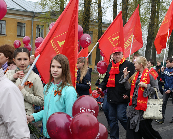 "РОДИНА" Ленинградской области провела целый ряд мероприятий ко Дню Победы