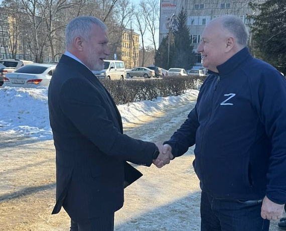 Алексей Журавлев приехал в город Котовск – промышленное сердце Тамбовской области