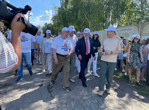 Рабочий визит Алексея Журавлева в Тамбовскую область, 30.07.2022