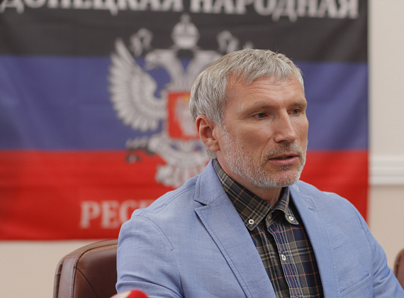 Алексей Журавлёв в Донецке: пресс-конференция, общение с прессой, интервью (часть 1), 12 июня 2014 г.