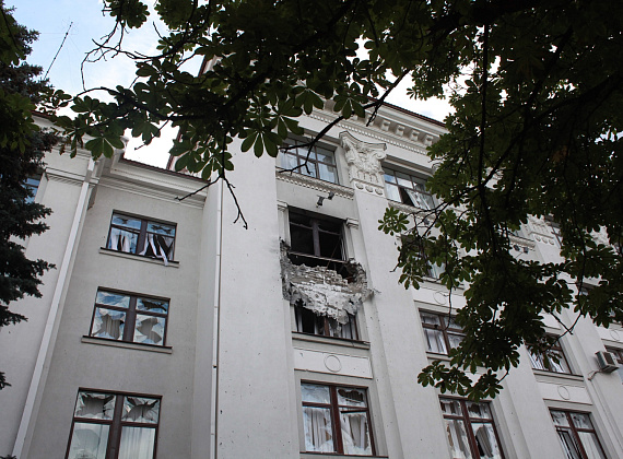 Визит Алексея Журавлёва в Луганскую народную республику, июнь 2014 г.