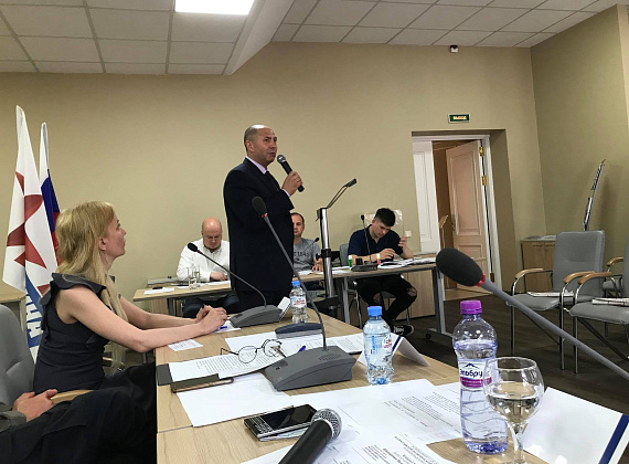Валерий Шинкаренко и Федор Бирюков на конференции "РОДИНЫ" в Ленобласти (Санкт-Петербург, 27.06.2020)