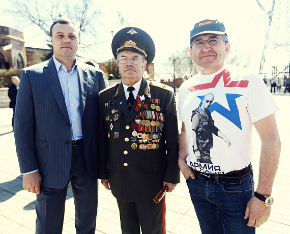 Патриоты Оренбургского отделения "РОДИНЫ" встретили праздник весны и труда