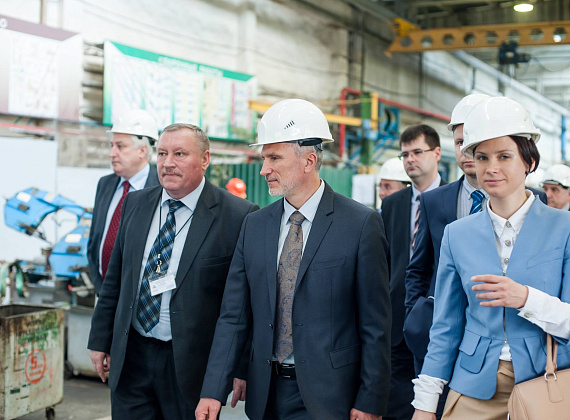 Делегация "РОДИНЫ"  в Воронеже посетила нефтегазовый и химический кластер, 25.05.2016