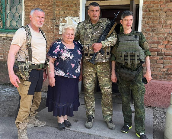 Лидер "РОДИНЫ" приехал в прифронтовой поселок Гольмовский