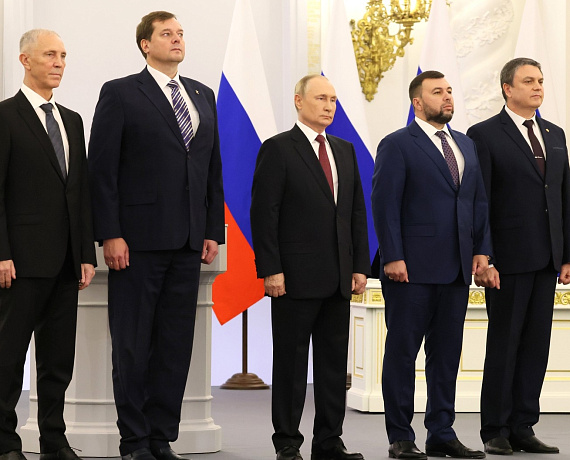 Журавлев принял участие в подписании договоров о вхождении в РФ новых субъектов