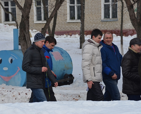 Ульяновские соратники приняли участие в реконструкции боя, в котором погиб Александр Матросов