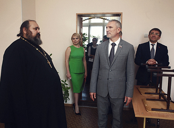 Рабочий визит Алексея Журавлёва в Оренбургскую область, 07.09.2015