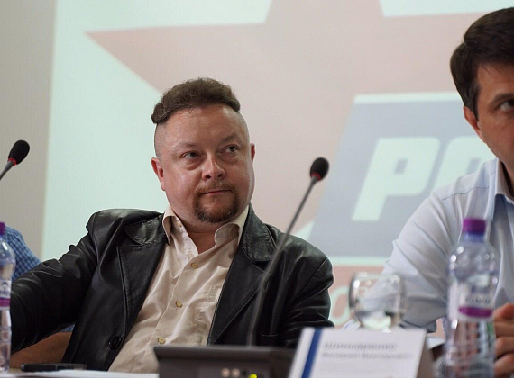 Валерий Шинкаренко и Федор Бирюков на конференции "РОДИНЫ" в Ленобласти (Санкт-Петербург, 27.06.2020)