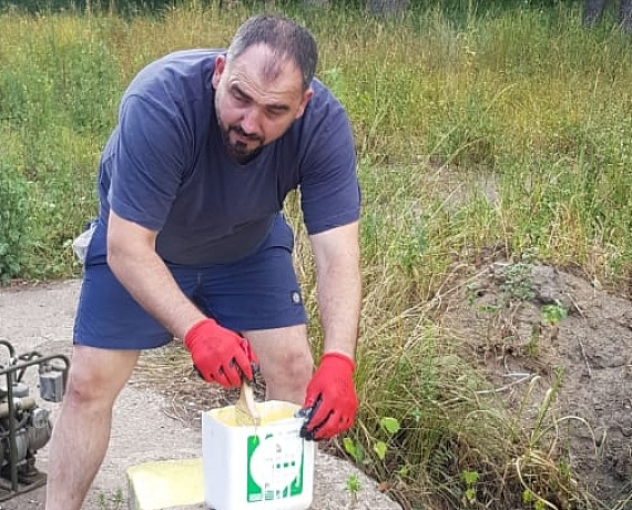 Воронежские партийцы навели порядок на территории вдоль реки Осередь