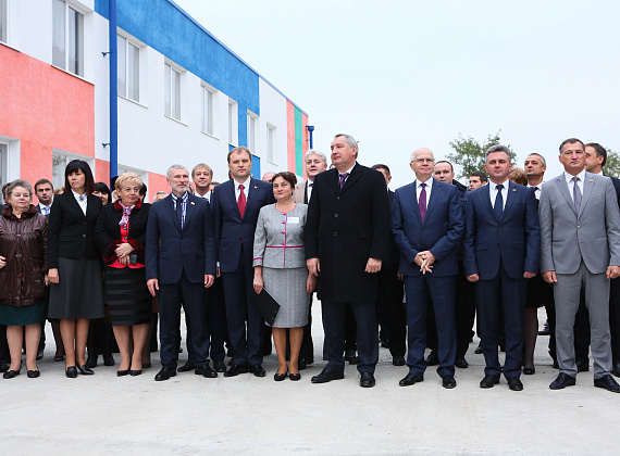 Открытие школы в селе Ташлык, 11.10.2016