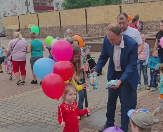 Подмосковная команда "РОДИНЫ" в Раменском провела праздник для семей