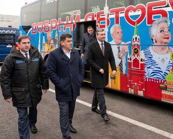 Делегация партии "РОДИНА" посетила "МОСГОРТРАНС"
